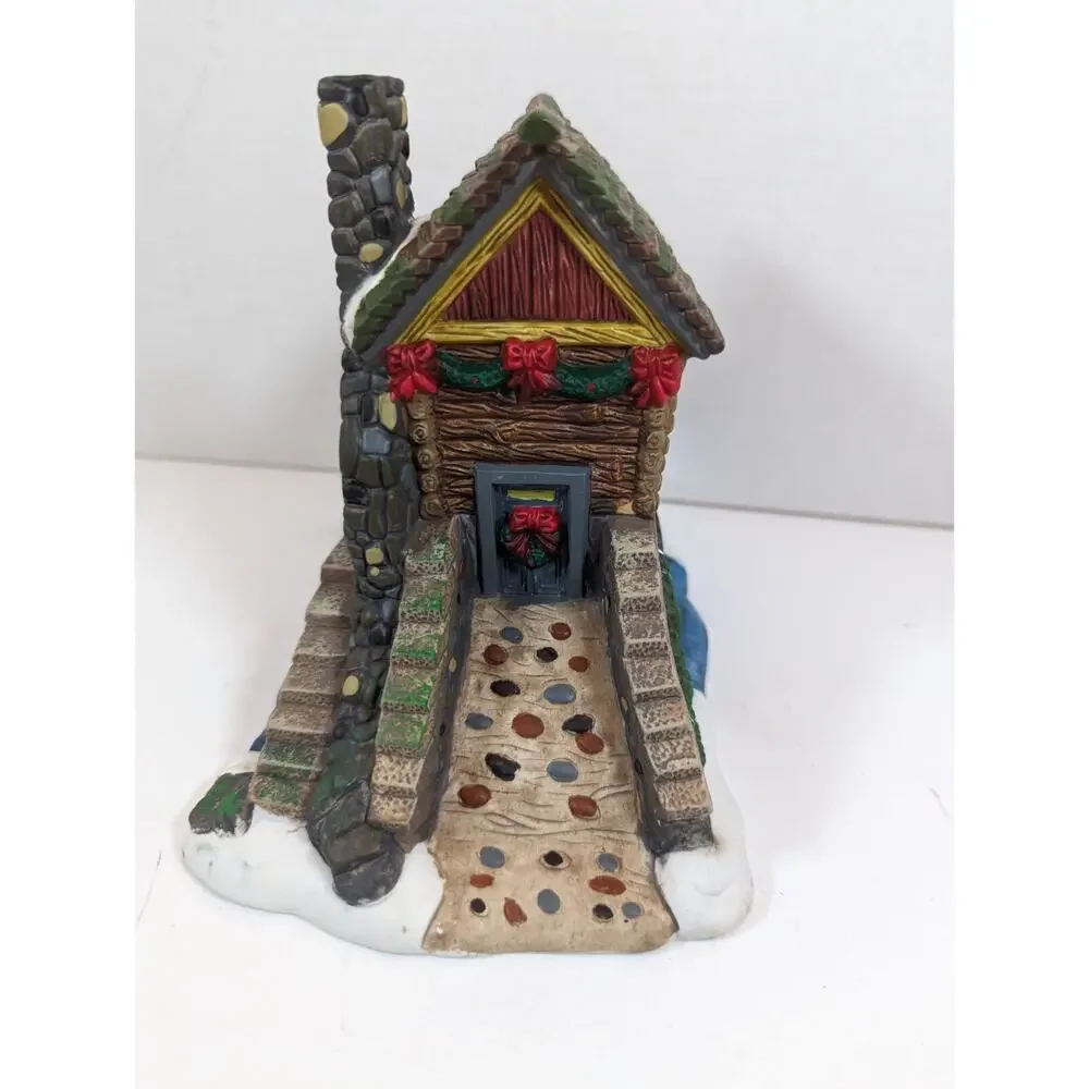 Stone Bridge With House 2001 Santa's Workbench Collection MIB